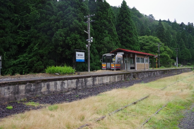 美作河井駅