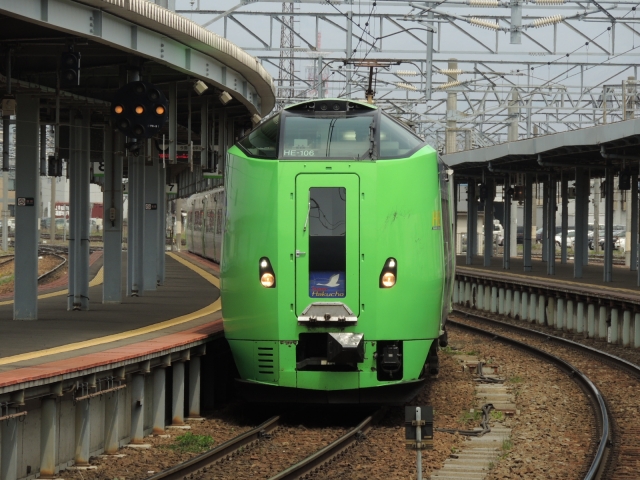 789系スーパー白鳥（函館駅）