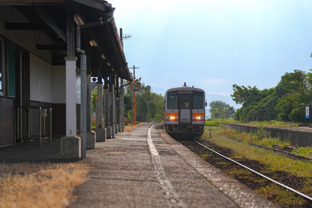 因美線　高野駅