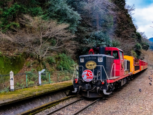 嵯峨野観光鉄道　嵐山
