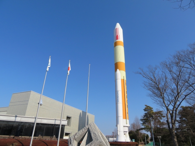 つくばエキスポセンターのH-Ⅱロケット