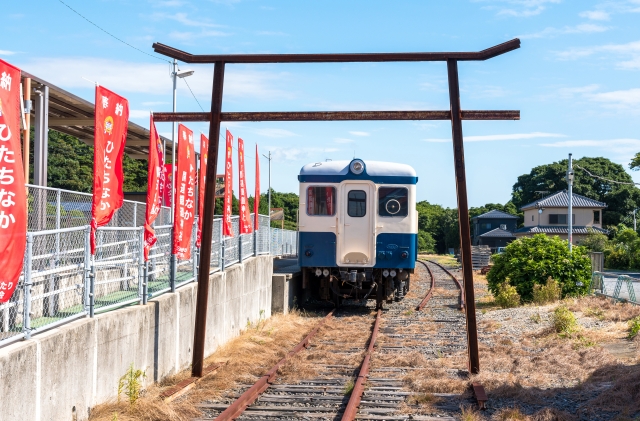 ひたちなか開運鉄道神社　阿字ケ浦駅