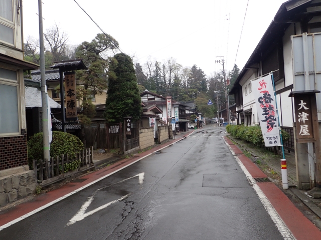 下諏訪の街並み