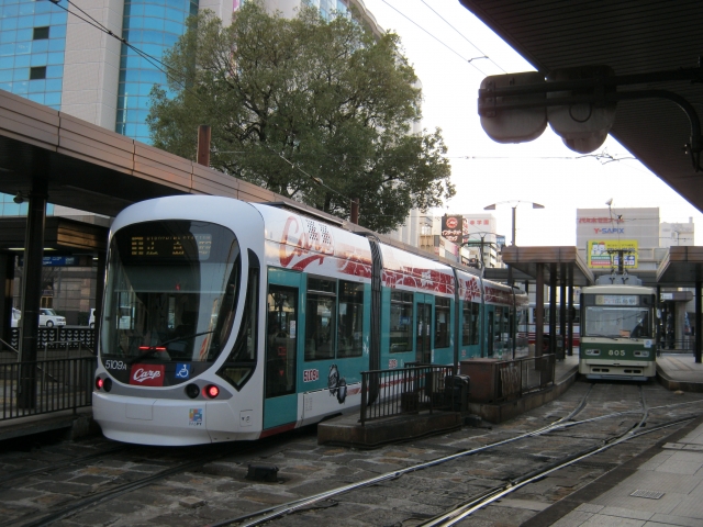 広電カープ電車