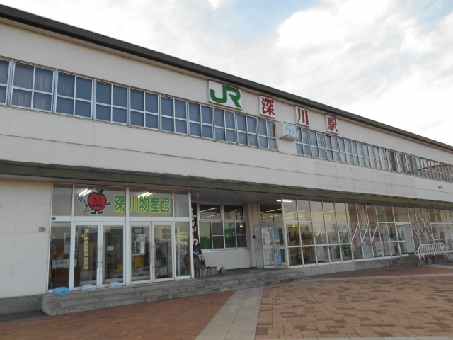 函館本線・留萌本線　深川駅