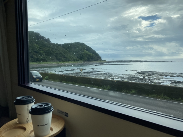 ウエストエクスプレス銀河　紀勢本線　車窓