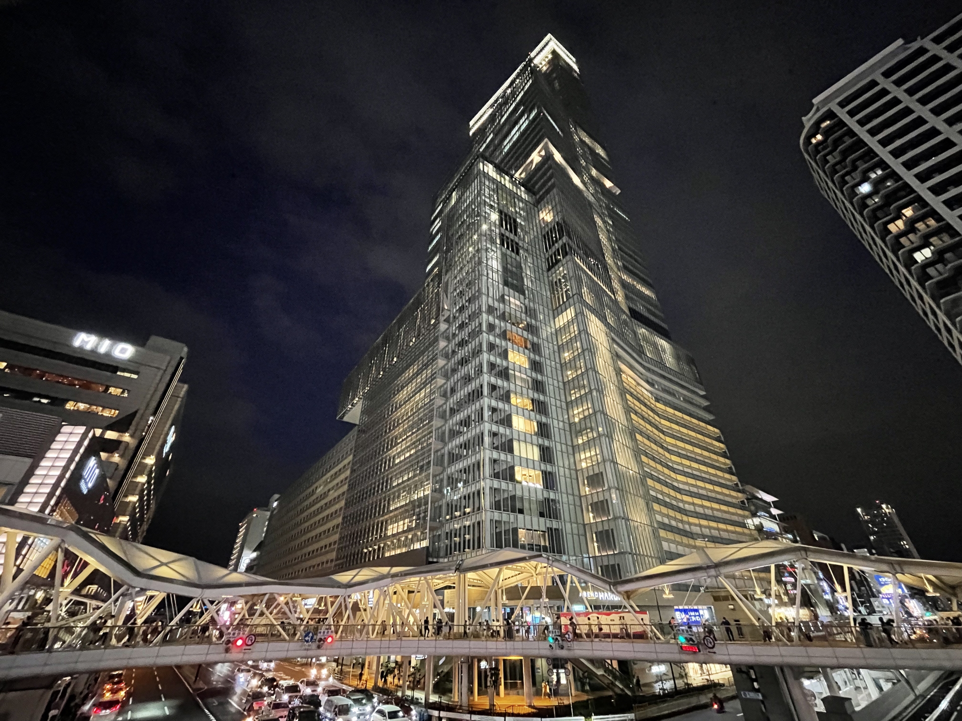 夜のあべのハルカス