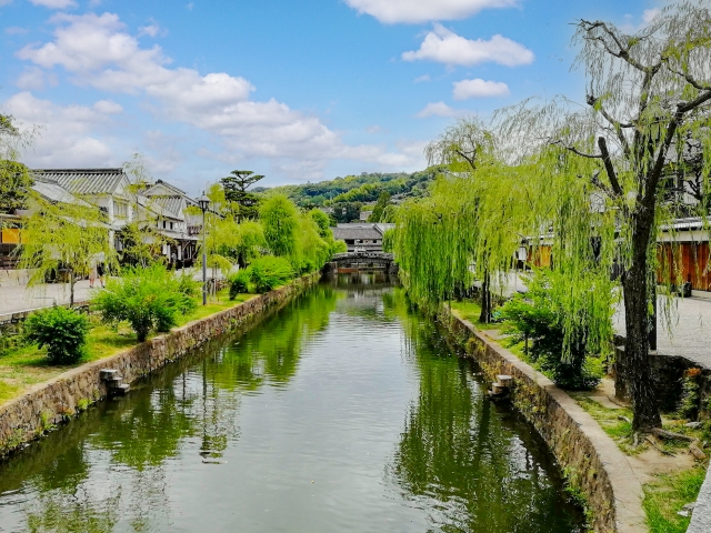 岡山　倉敷美観地区