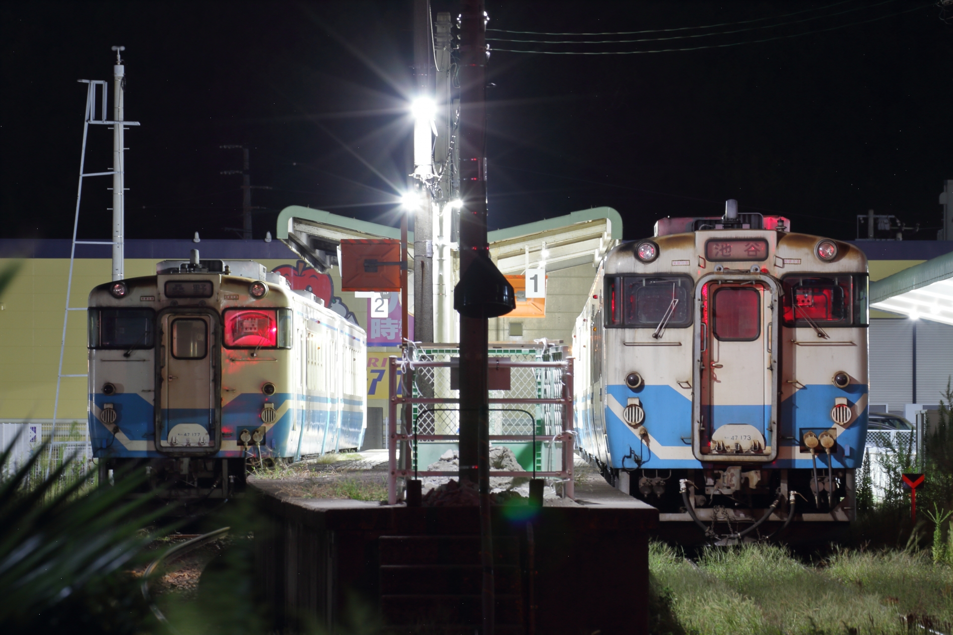鳴門駅（キハ47形）