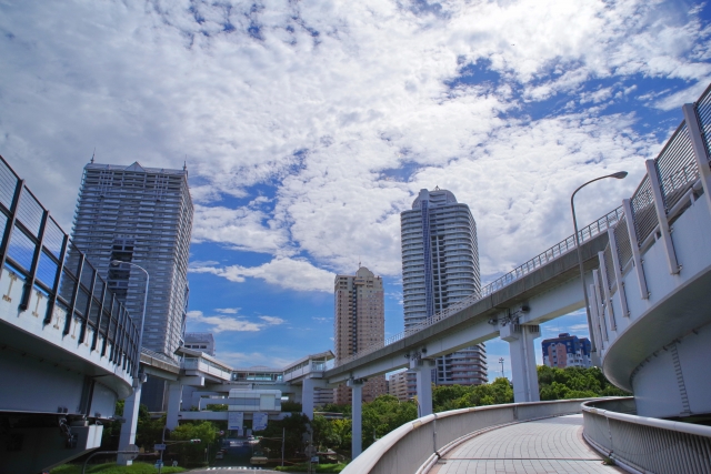 六甲アイランドの都市景観