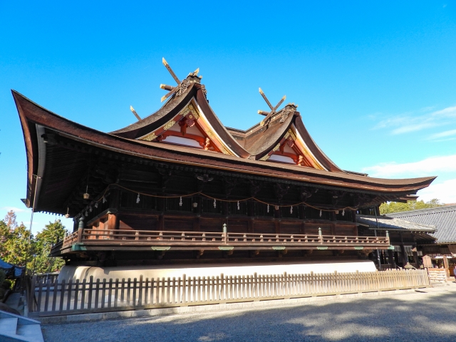 岡山県 吉備津神社の本殿
