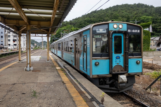 青い森鉄道701系（浅虫温泉）