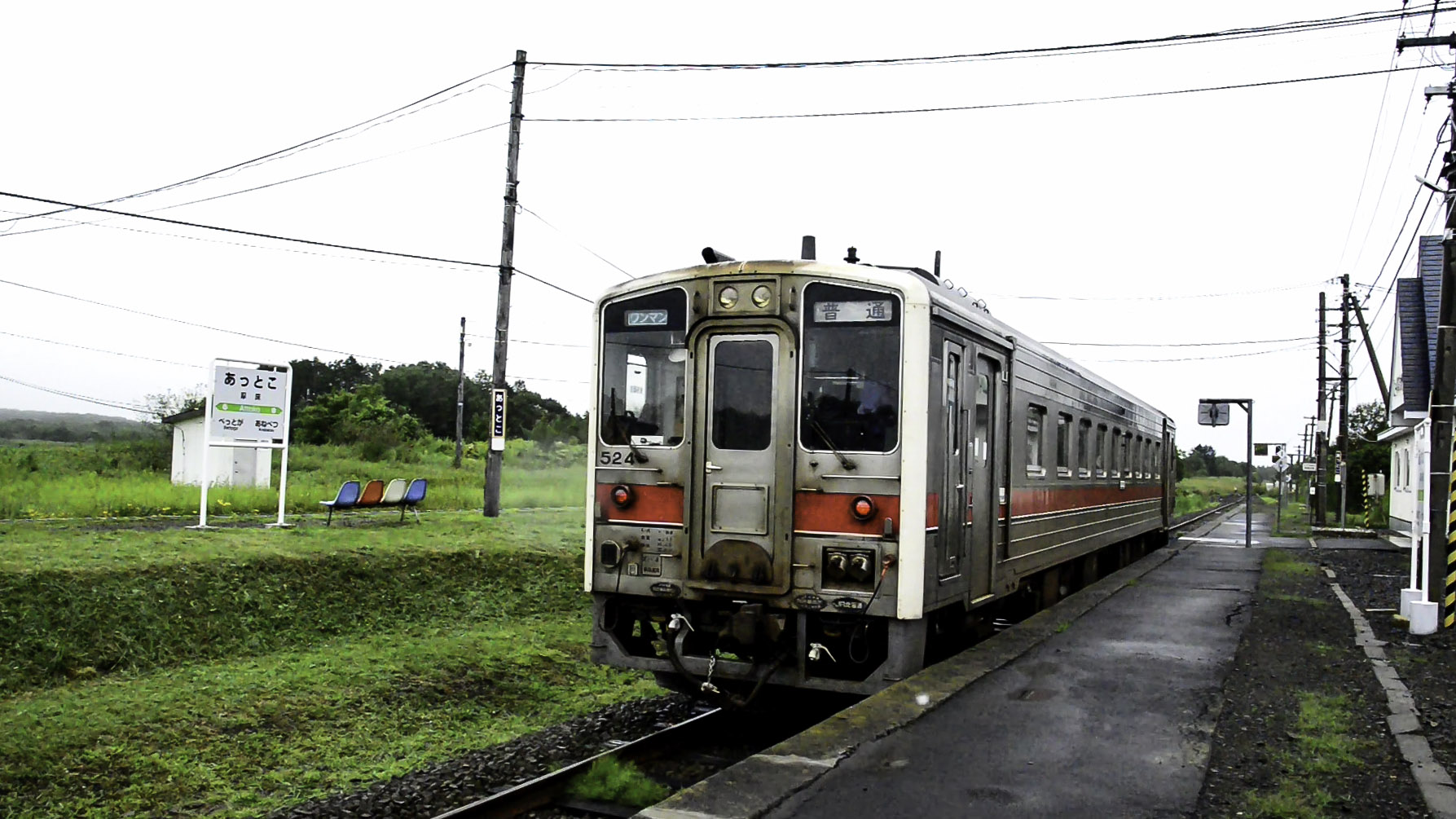 JR花咲線キハ54形（厚床駅）
