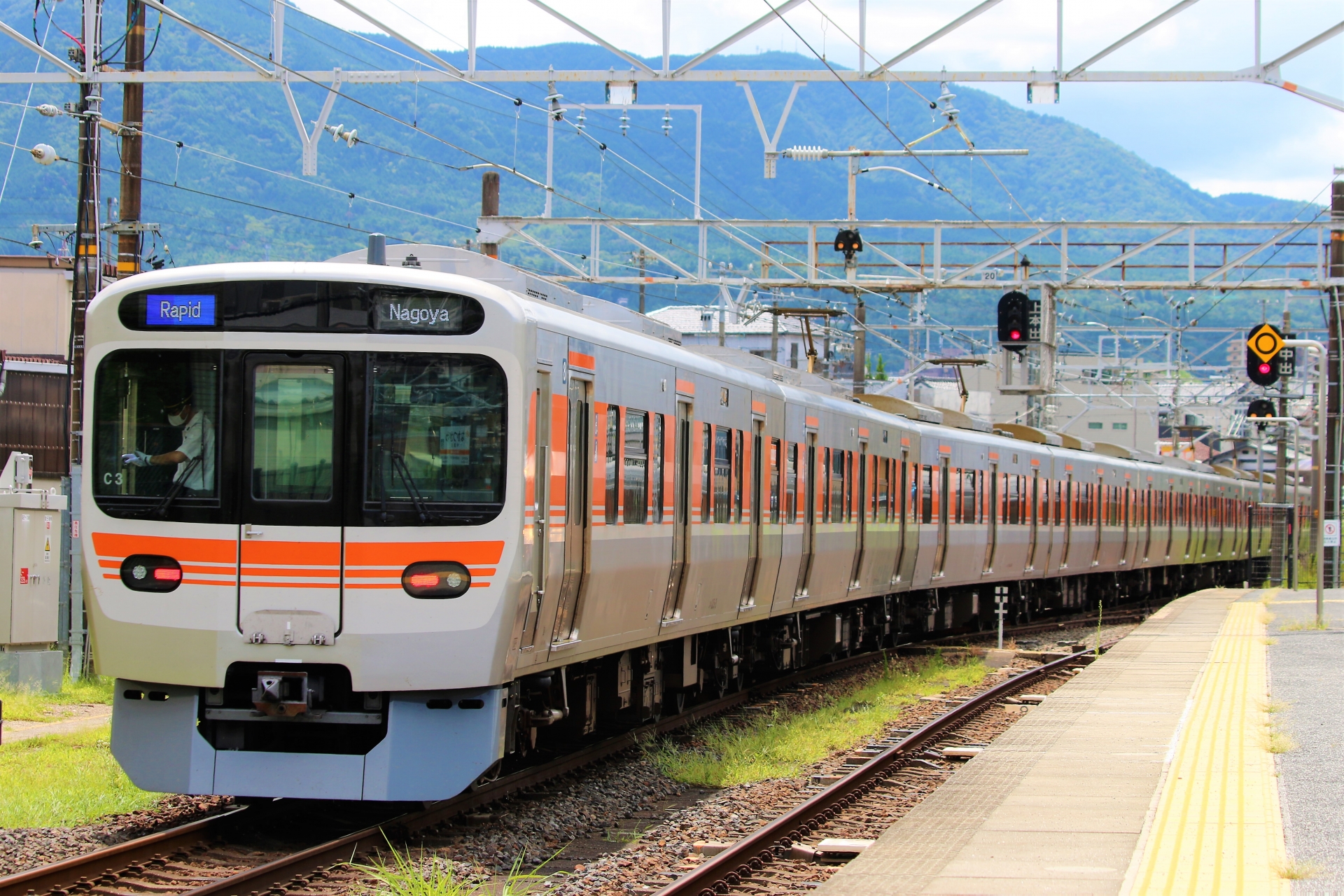 中央本線中津川駅 315系 快速