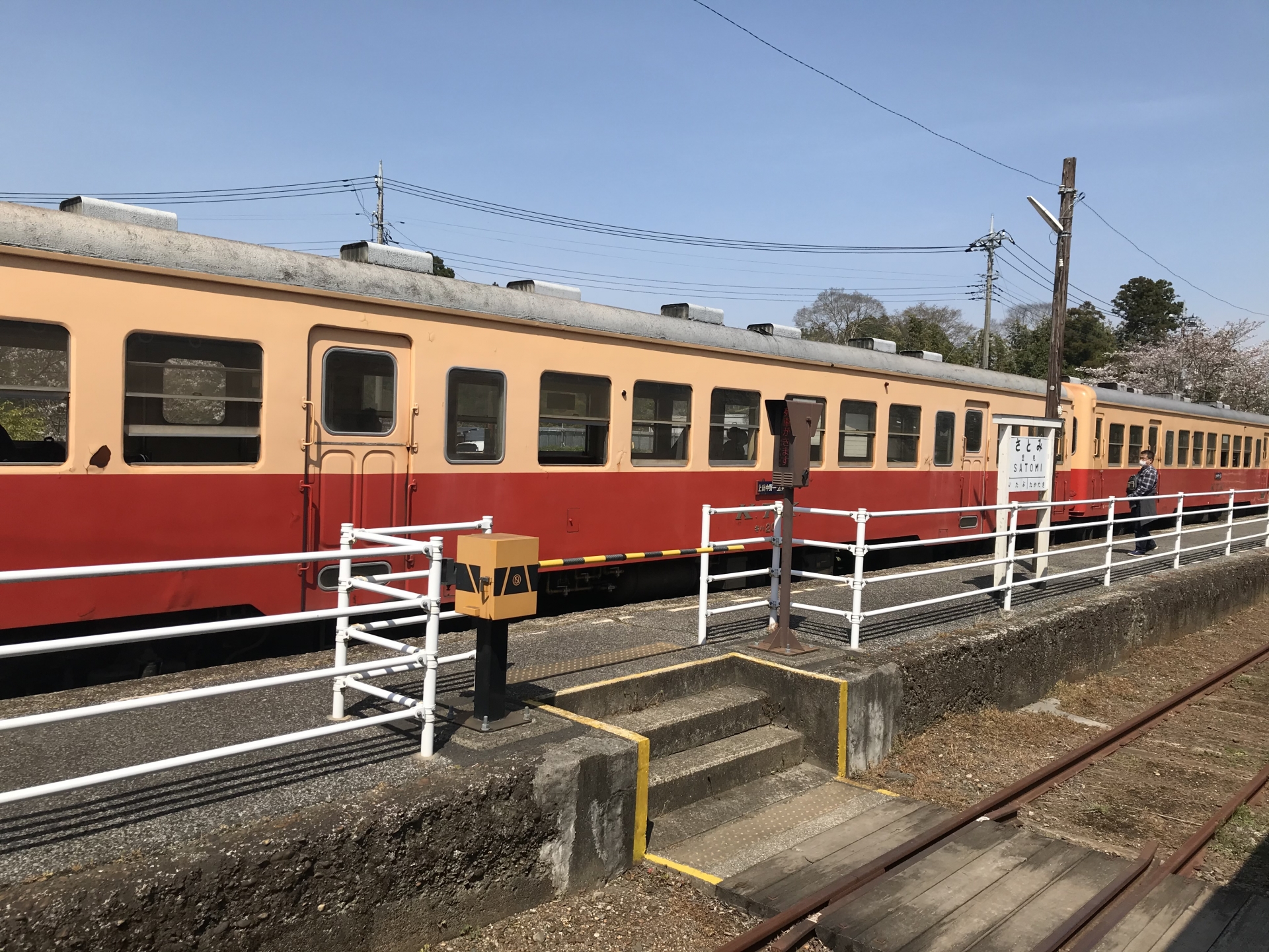 小湊鉄道　里見駅