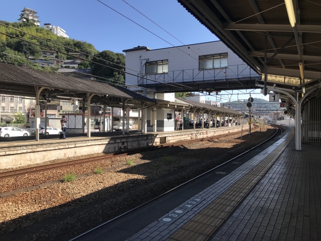 尾道駅構内