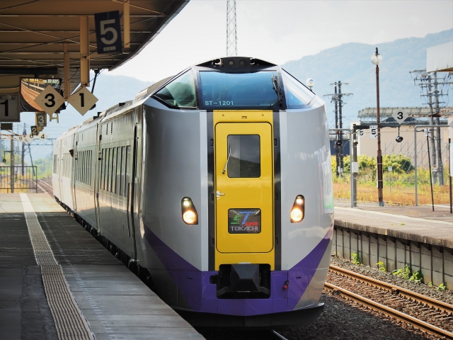 根室本線新得駅