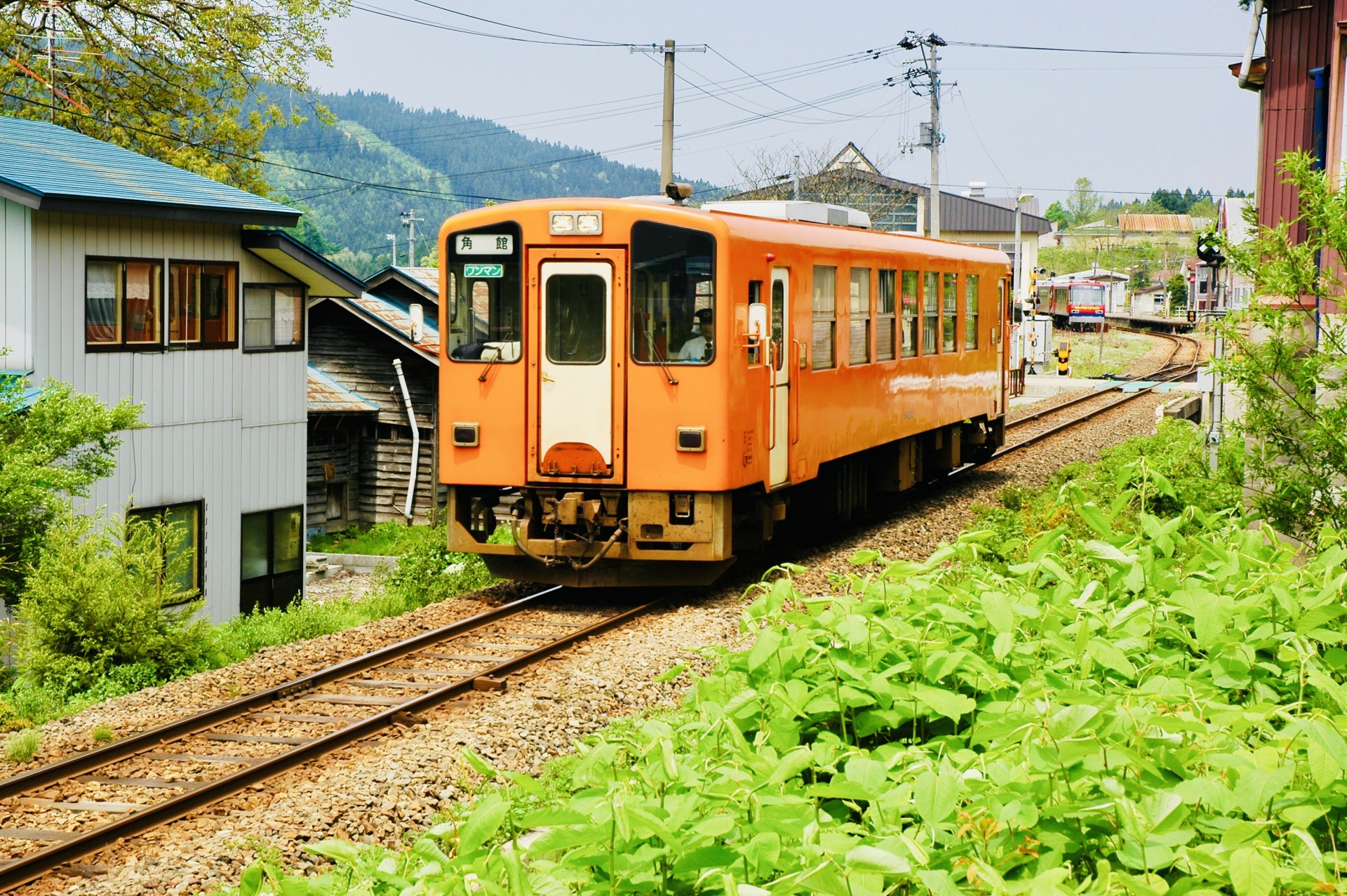 秋田内陸縦貫鉄道阿仁合付近