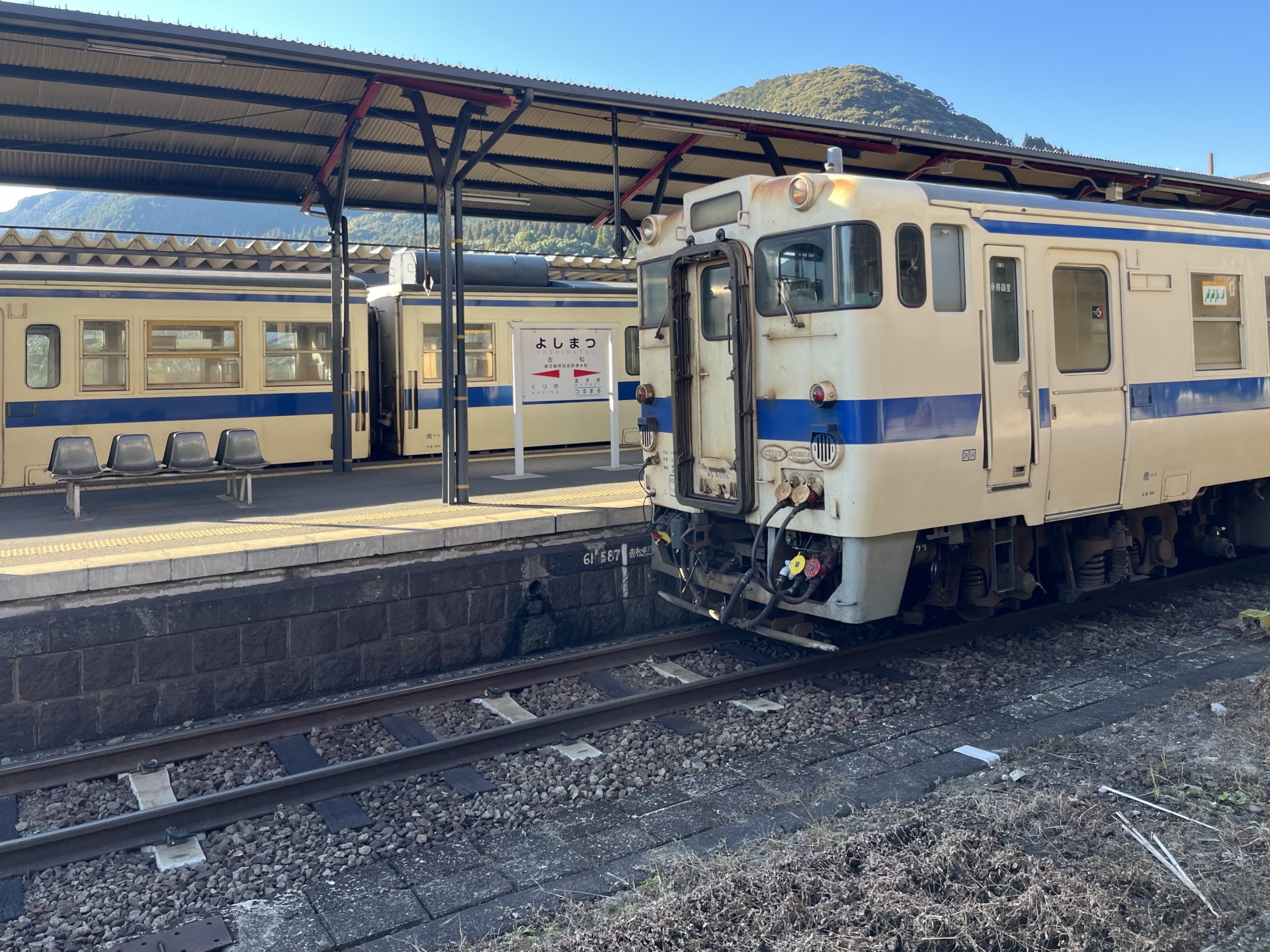 肥薩線（吉松駅）