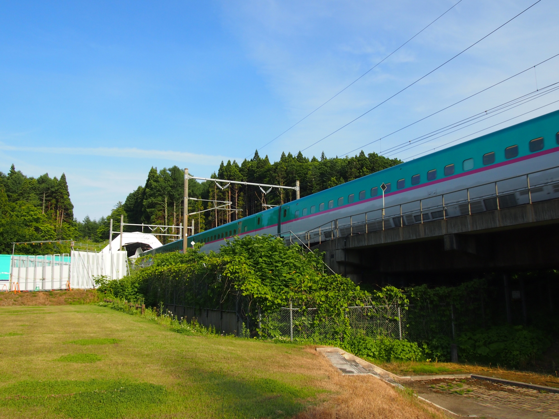 青函トンネル入り口