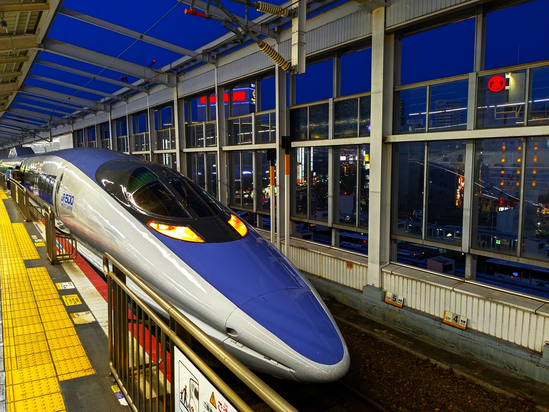 500系（岡山駅）