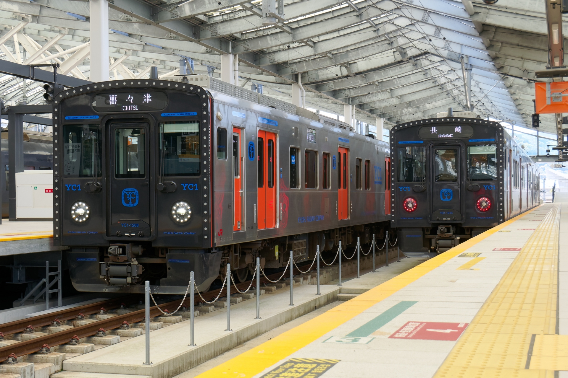 JR九州YC1系気動車（長崎駅）