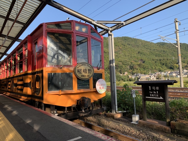 SK200（トロッコ亀岡駅）