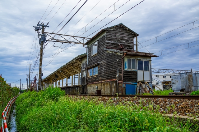 富山地方鉄道（新魚津駅）