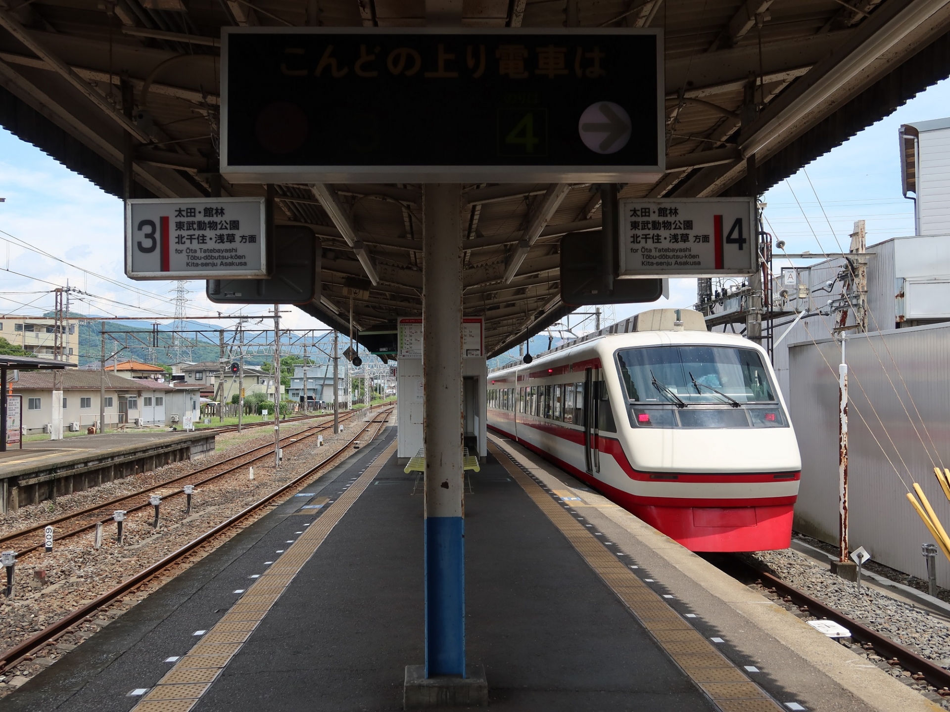 東武桐生線 赤城駅