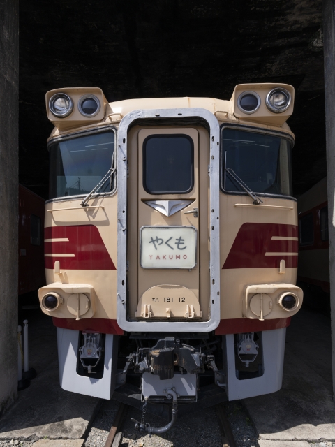 津山まなびの鉄道館　キハ181　やくも