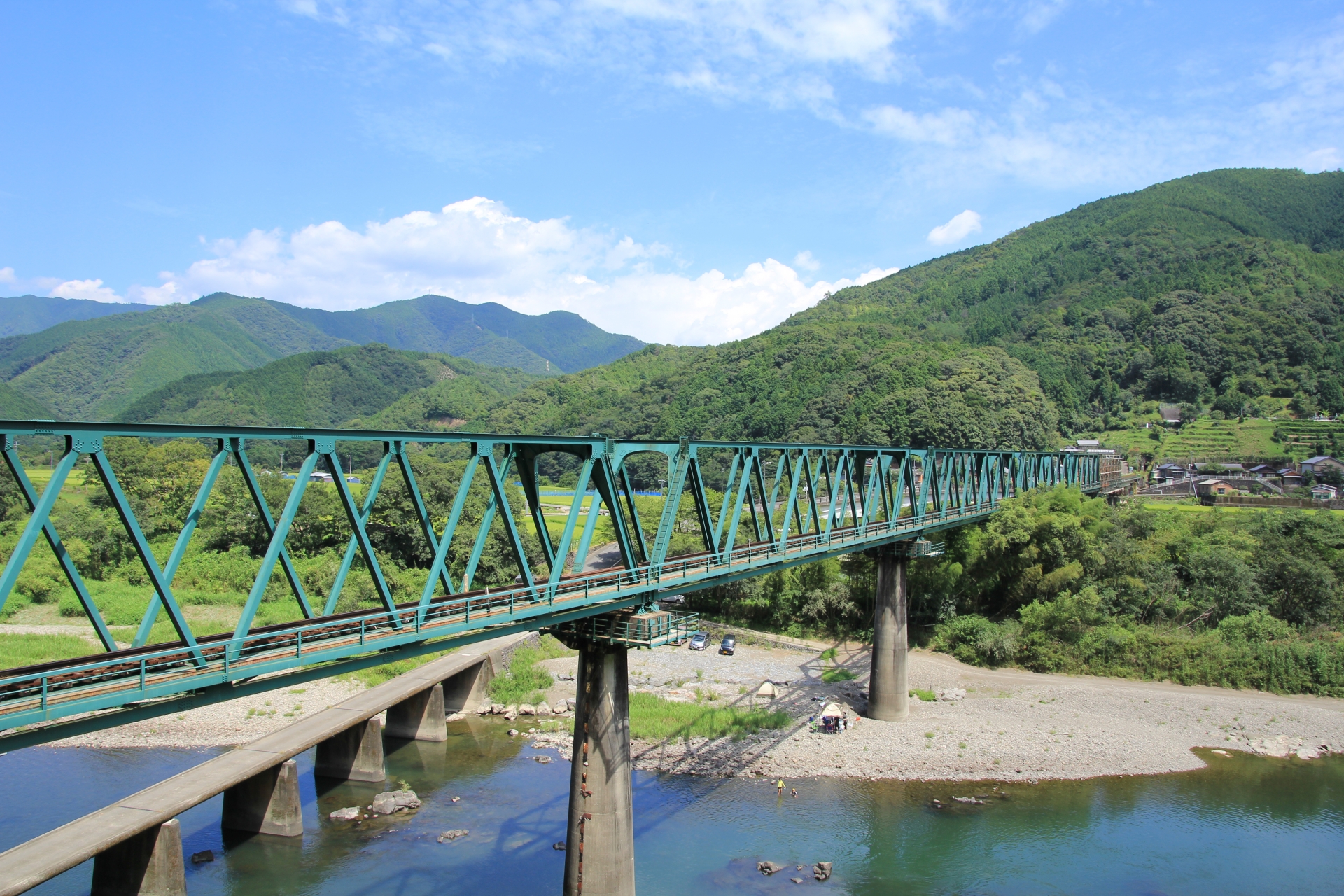 第一三島沈下橋