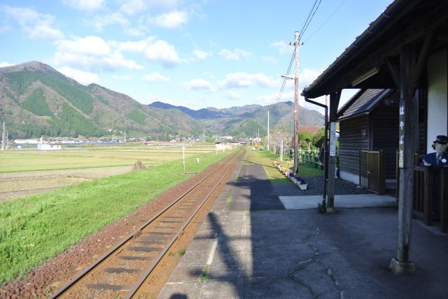 若桜鉄道「隼駅」