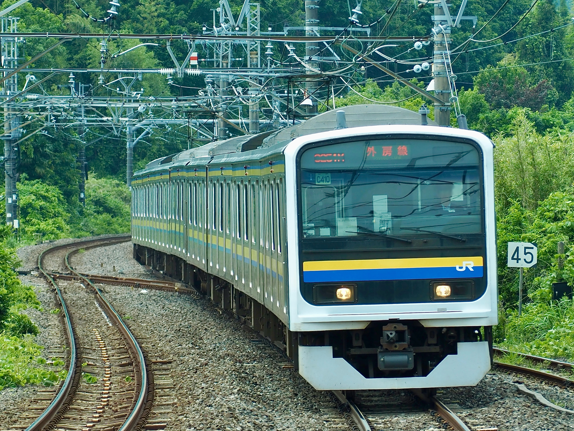 209系2100番台 外房線 大網駅