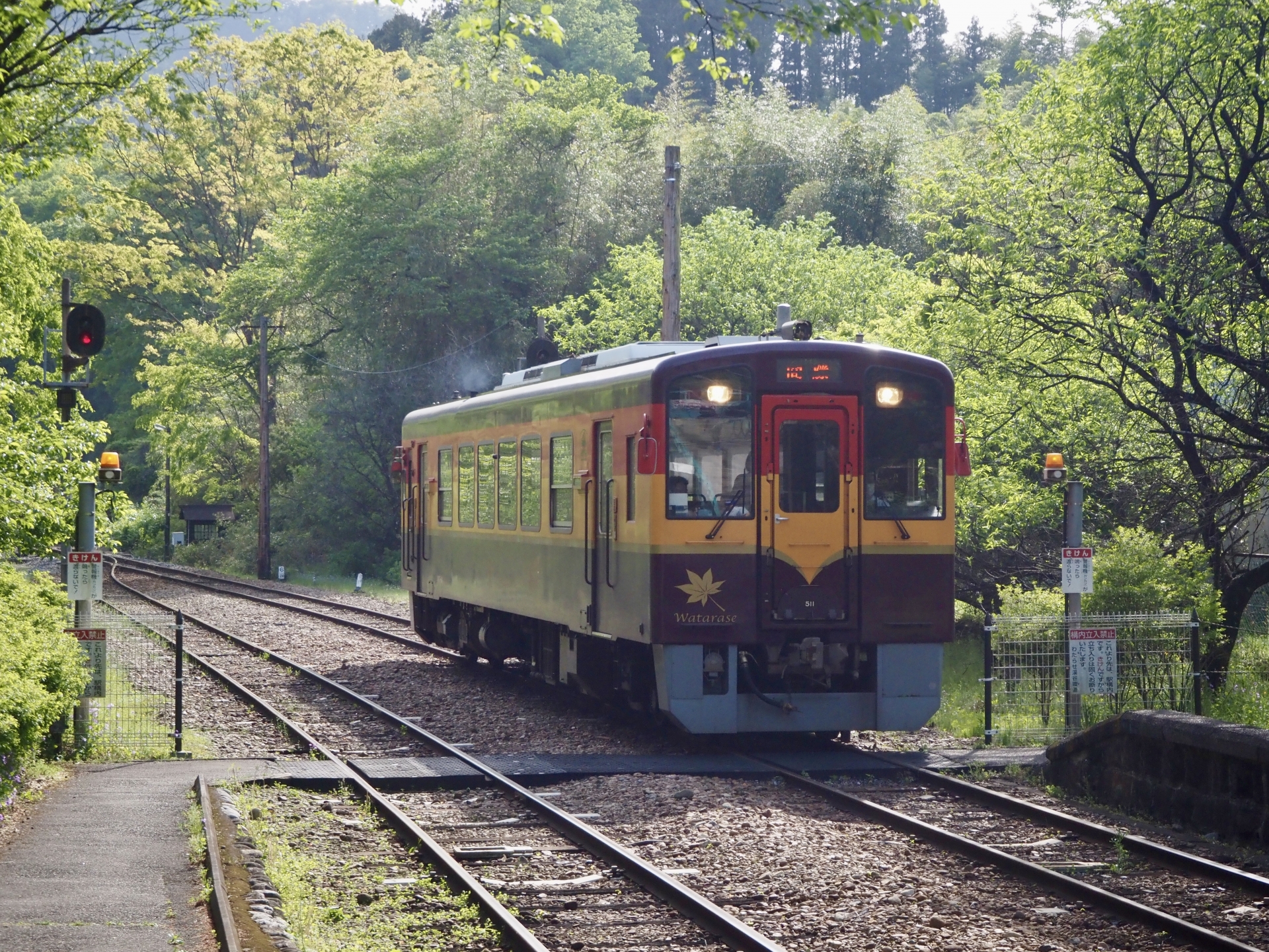 わたらせ渓谷鐡道普通列車