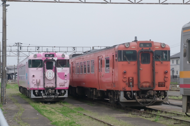キハ40系SAKU美SAKU楽とキハ47系首都圏色