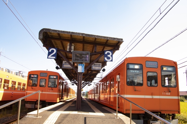 一畑電車（川跡駅）