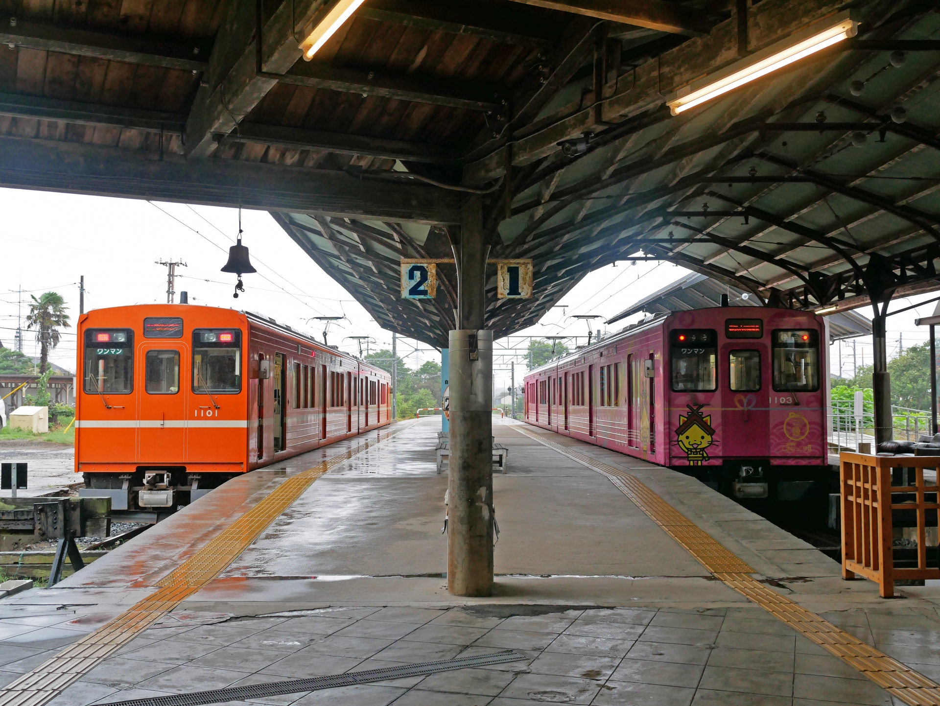 一畑電鉄（出雲大社前駅）