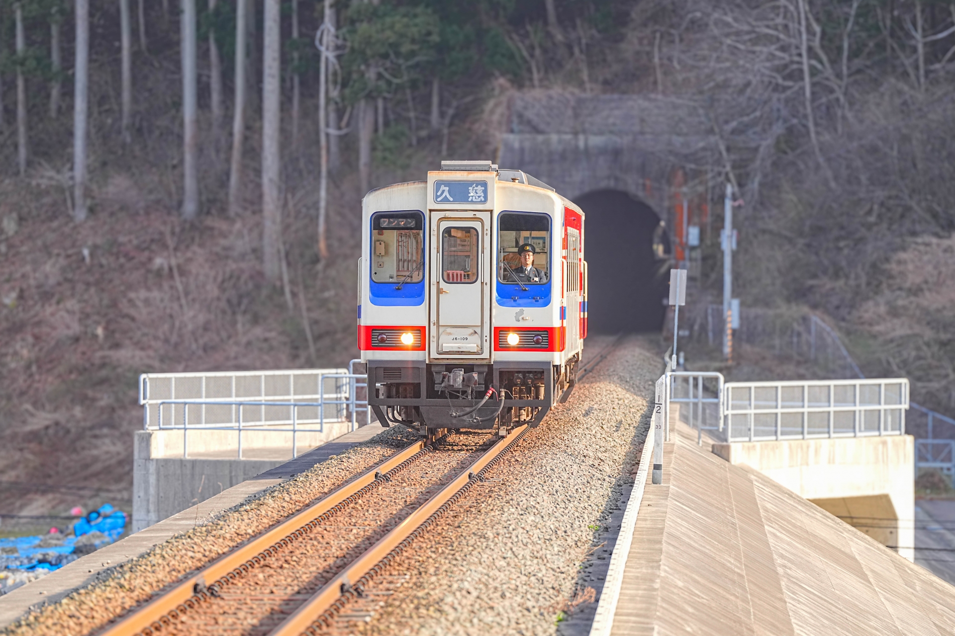 三陸鉄道（島越駅）