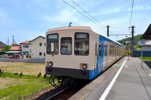 上信電鉄1000形クハ1301（根古屋駅）