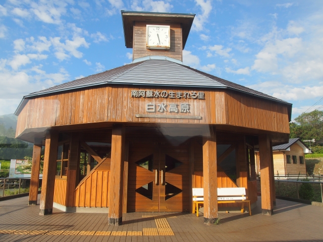 南阿蘇鉄道（南阿蘇水の生まれる里白水高原駅）