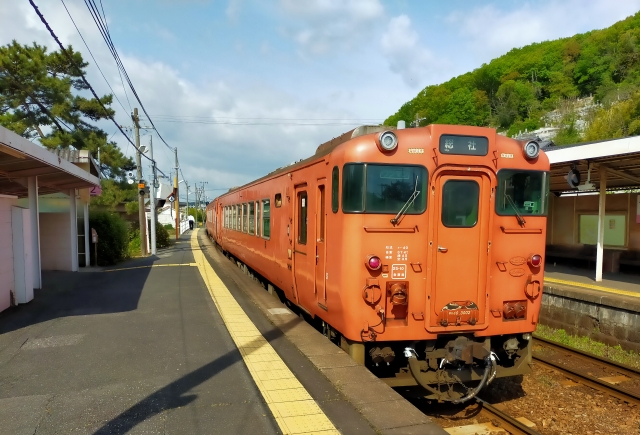 吉備線キハ40系（吉備津駅）