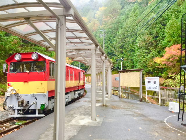 大井川鐡道（井川駅）