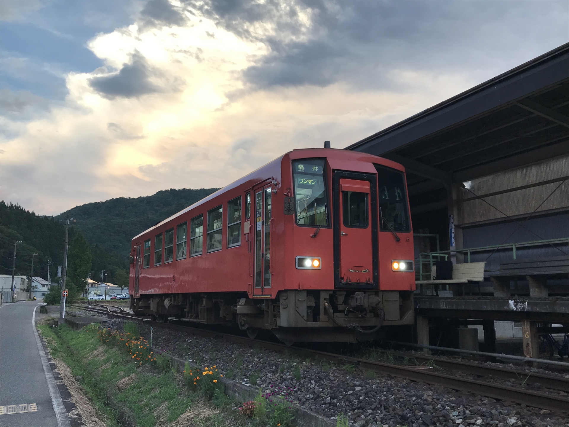 越美北線で使用されるキハ120形