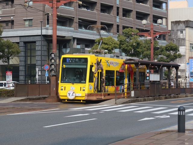 鹿児島市交通局（市役所前電停）