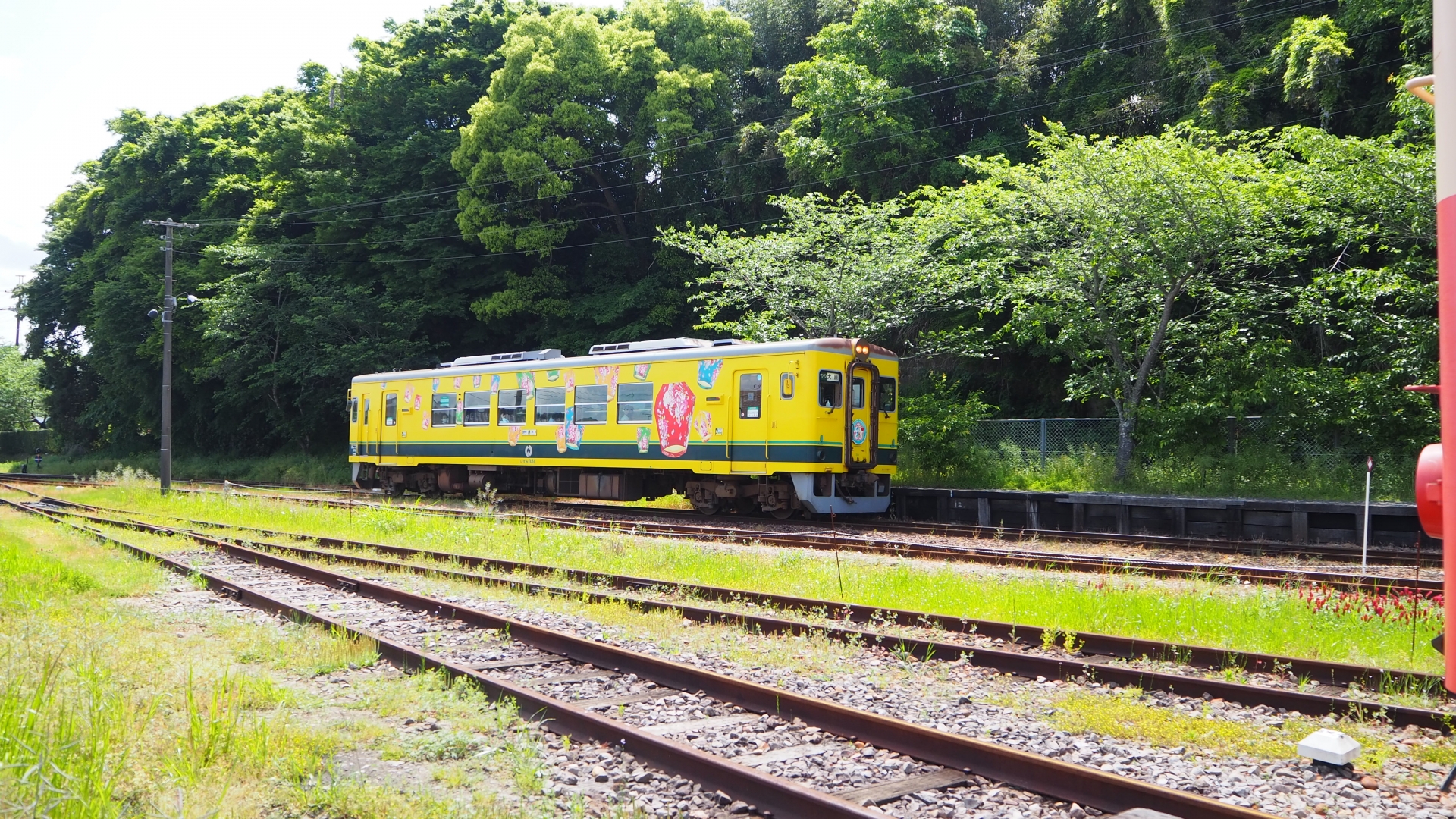 いすみ鉄道350型　大多喜駅