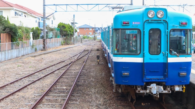 伊予鉄道から譲渡された銚子電鉄3000形