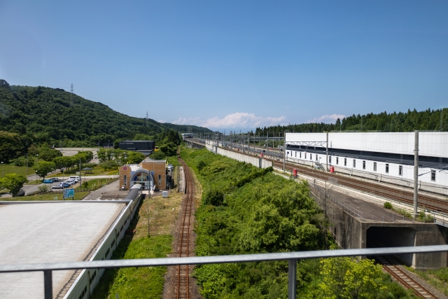 北海道新幹線「奥津軽いまべつ」駅と津軽線「津軽二股」駅
