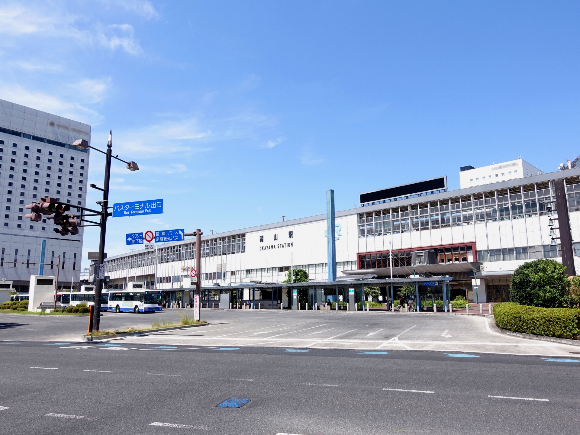 岡山駅バスターミナル