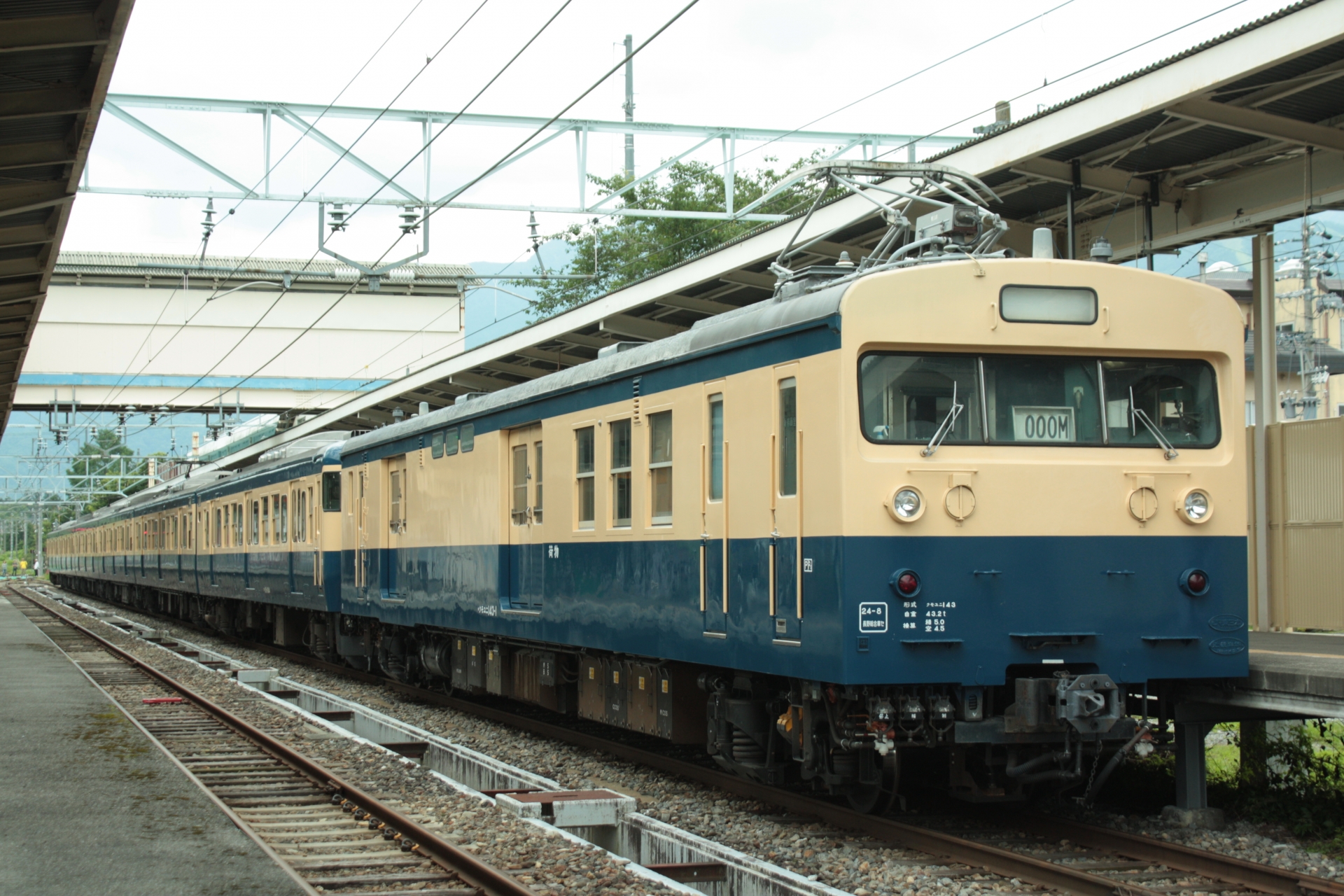 懐かしの115系横須賀色号に使用されたクモユニ143-1