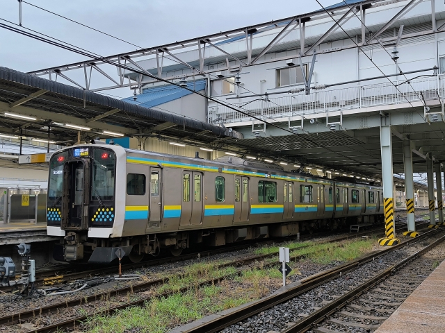 房総地区で使用されているE131系0番台2両編成